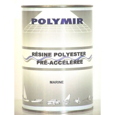 Résine polyester pré-accélérée – Polymir